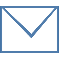 TAP icon mail blue